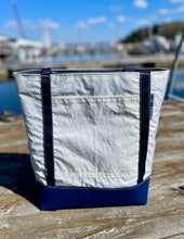Load image into Gallery viewer, Totebag 32 Blå mindre